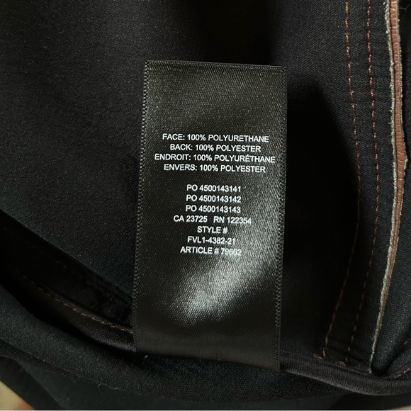 NEW Aritzia Babaton Pelli Relaxed Shirt‎ Jacket Cognac Brown 2XS - Picture 6 of 6